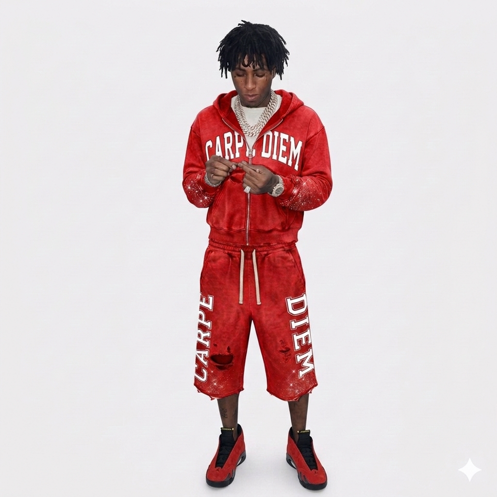 Red “ Carpe diem” Set