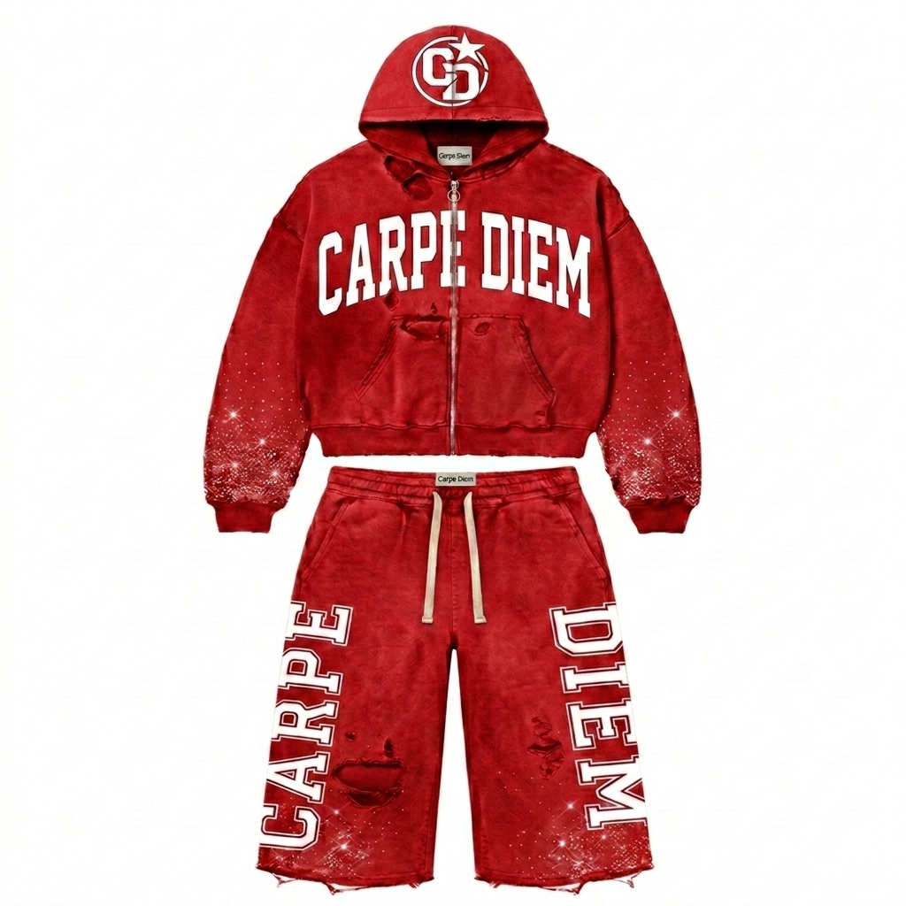 Red “ Carpe diem” Set