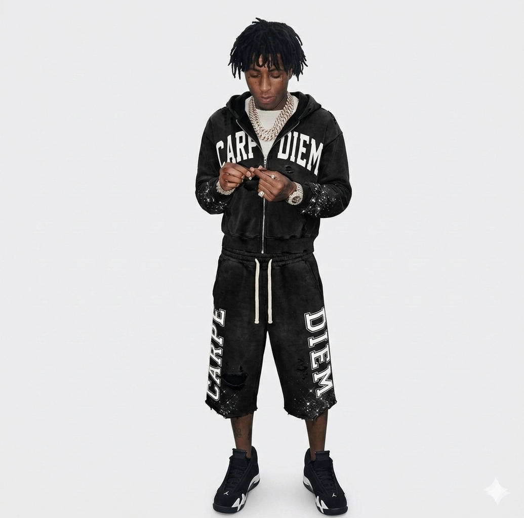 Black “ Carpe diem” Set