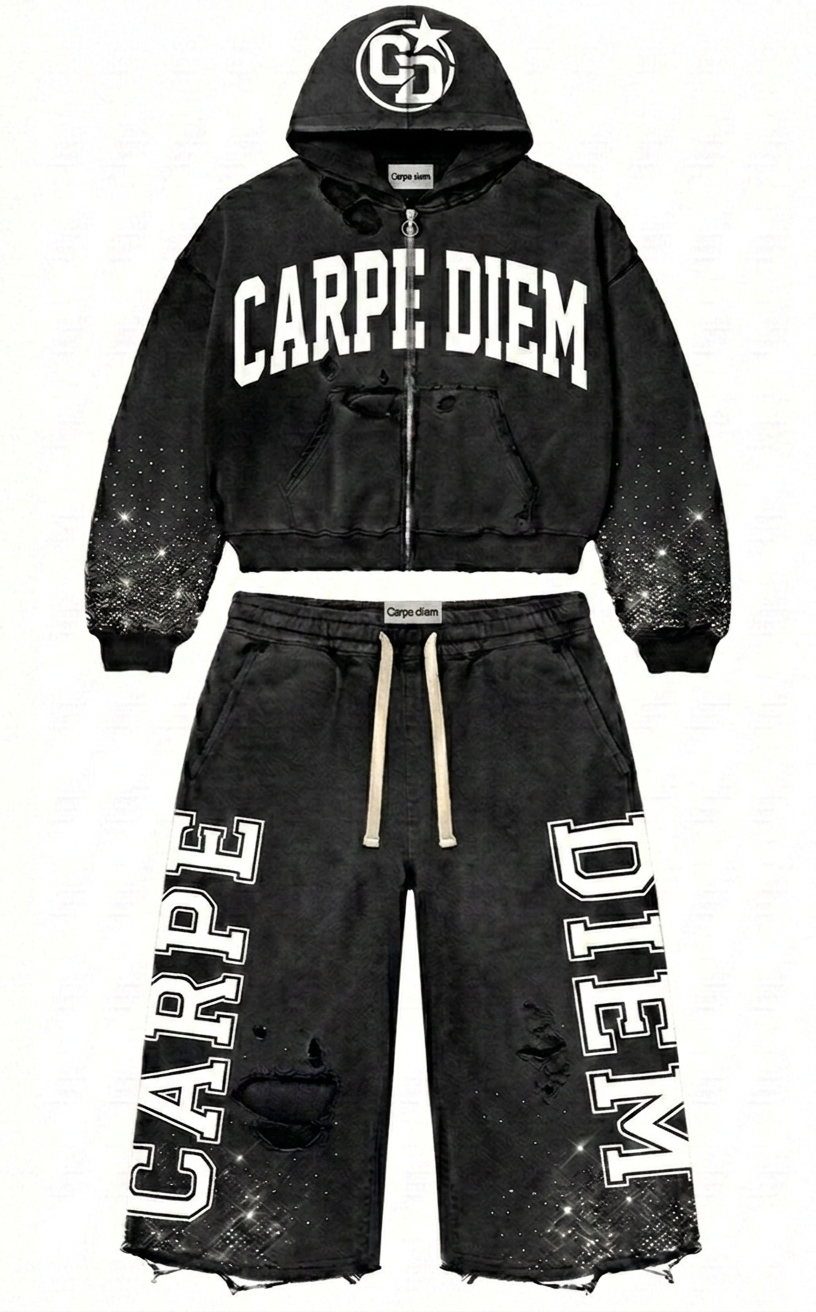 Black “ Carpe diem” Set